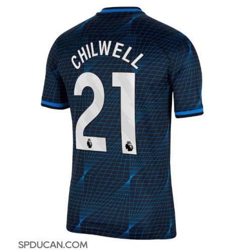 Muški Nogometni Dres Chelsea Ben Chilwell #21 Gostujuci 2023-24 Kratak Rukav